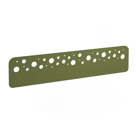 Moon Acoustic Desktop Screen - 1800mm - Reed Green